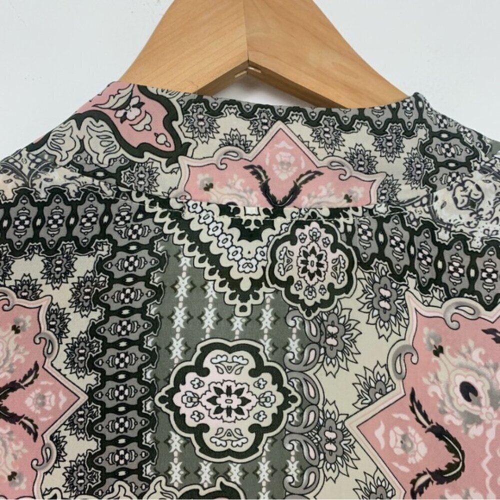 Tahari Boho Print Kimono - Picture 6 of 9